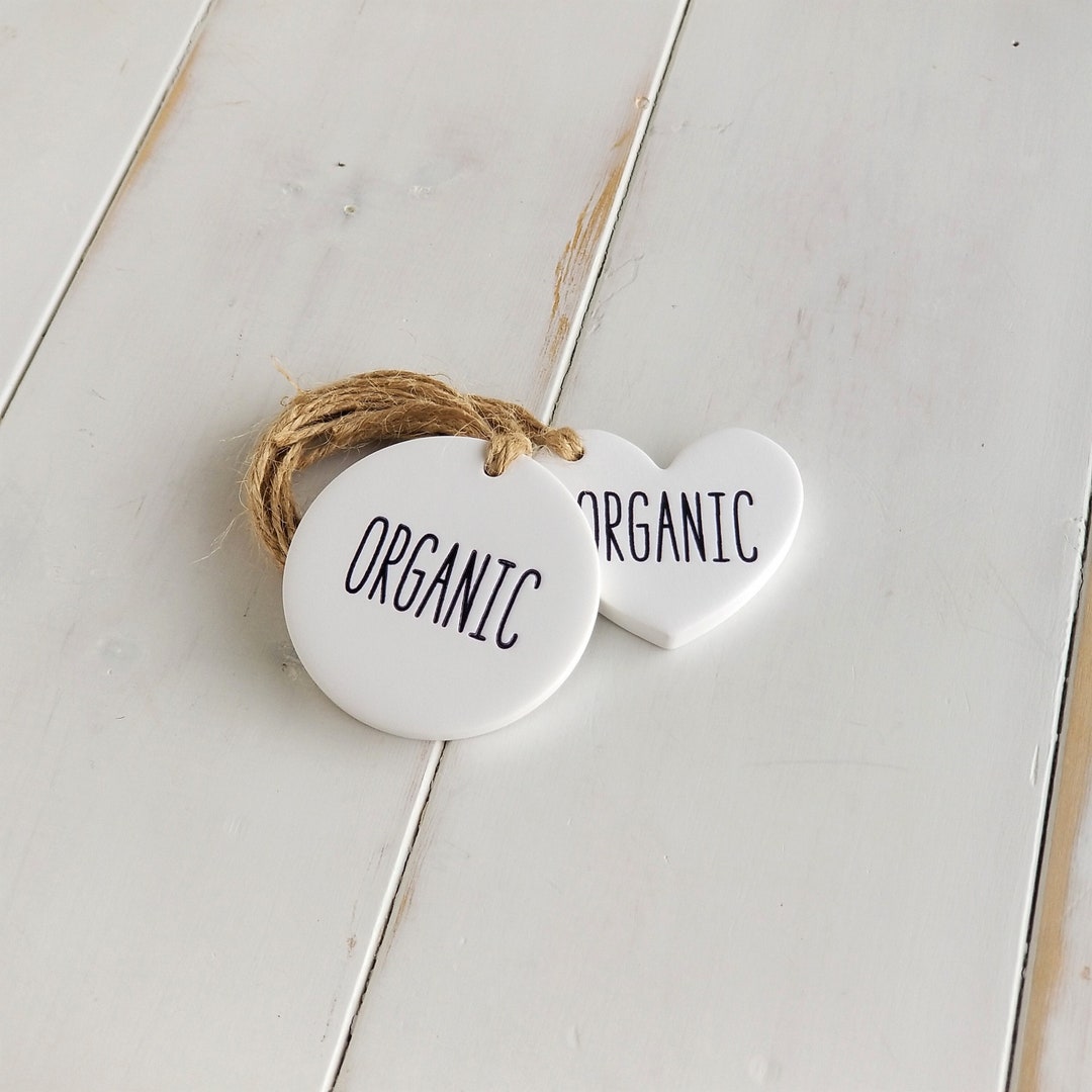 Organic Food Label Organic Soap Dispenser Tags Farmers - Etsy