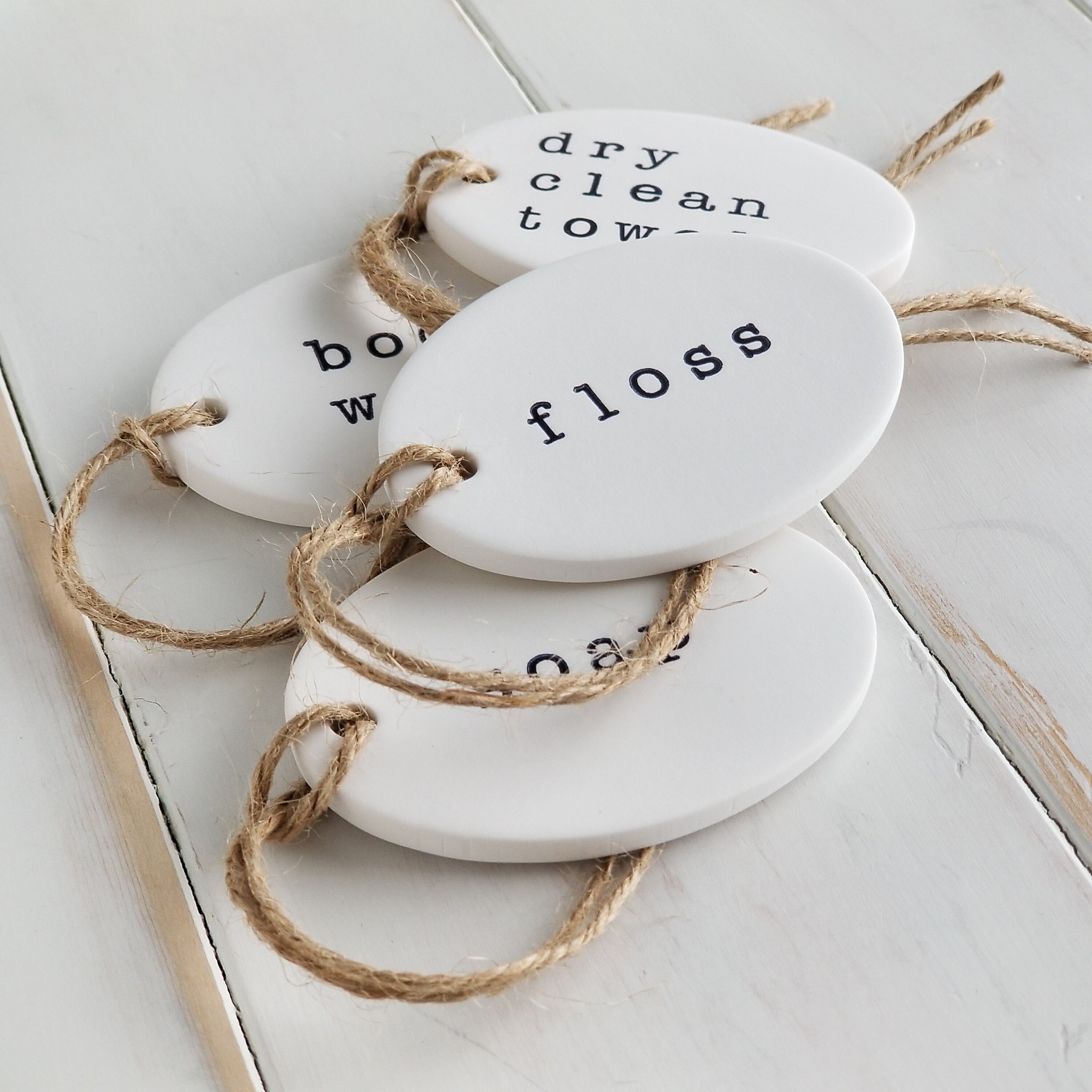 organize bathroom storage shelves | custom bathroom label tags oval |…