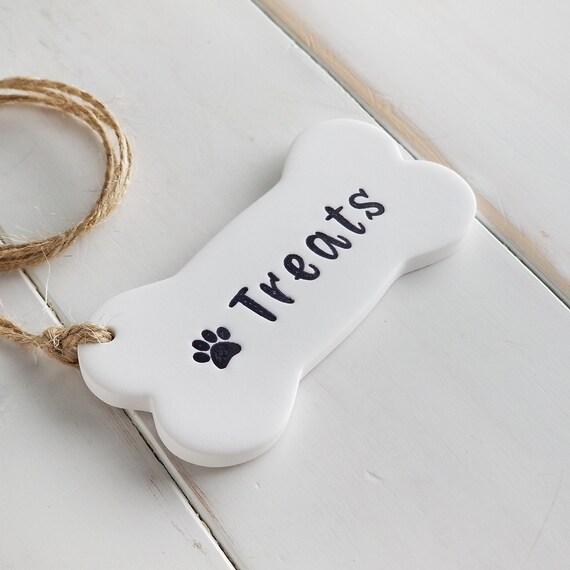 Unique Dog Treat Jar Label for Dog Lovers or Dog Mom Etsy