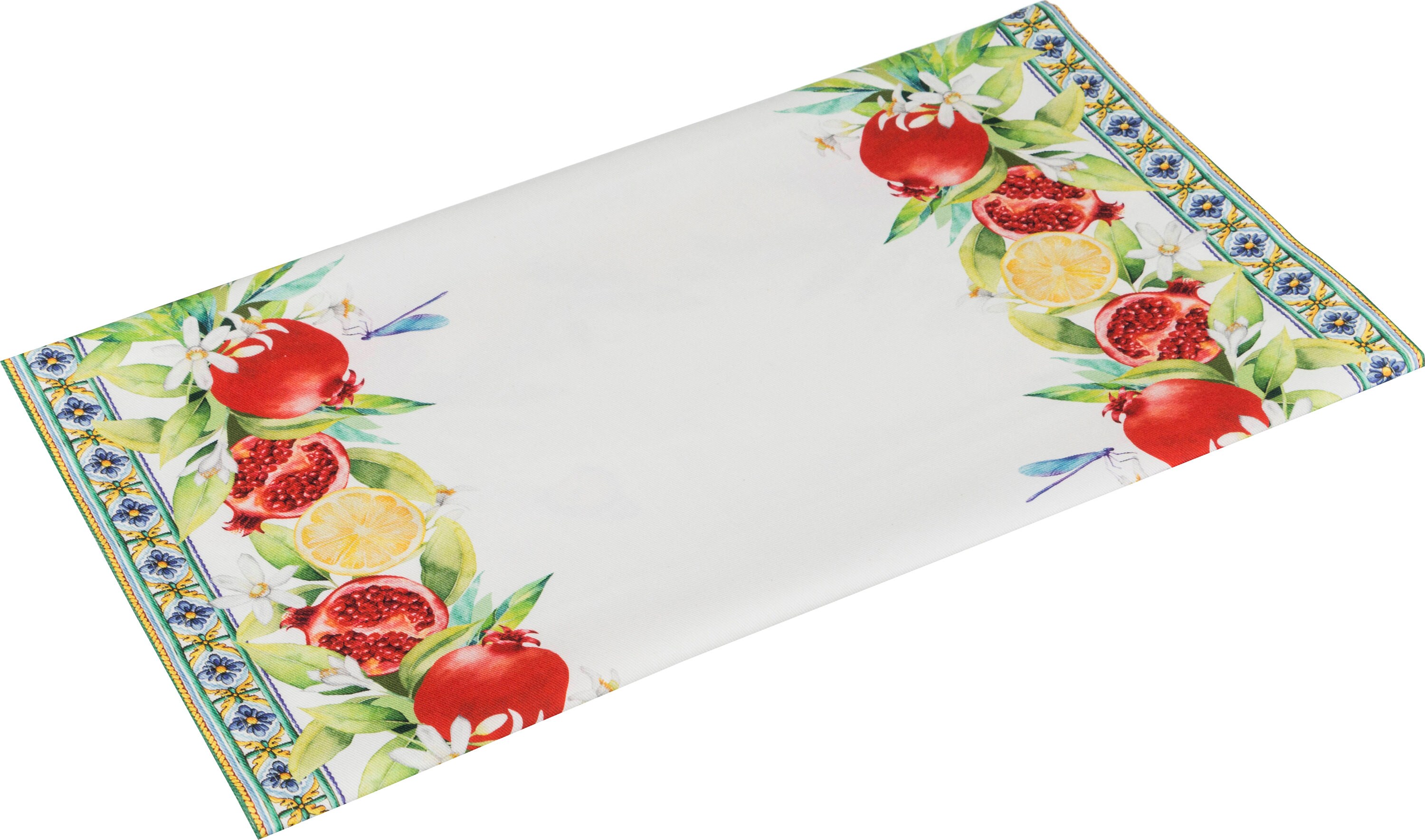 Dish towels italian kitchen pomegranate lemon decor Etsy