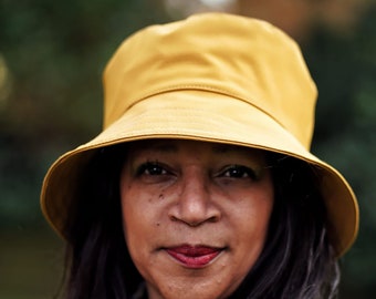 Mustard yellow bucket hat outlet