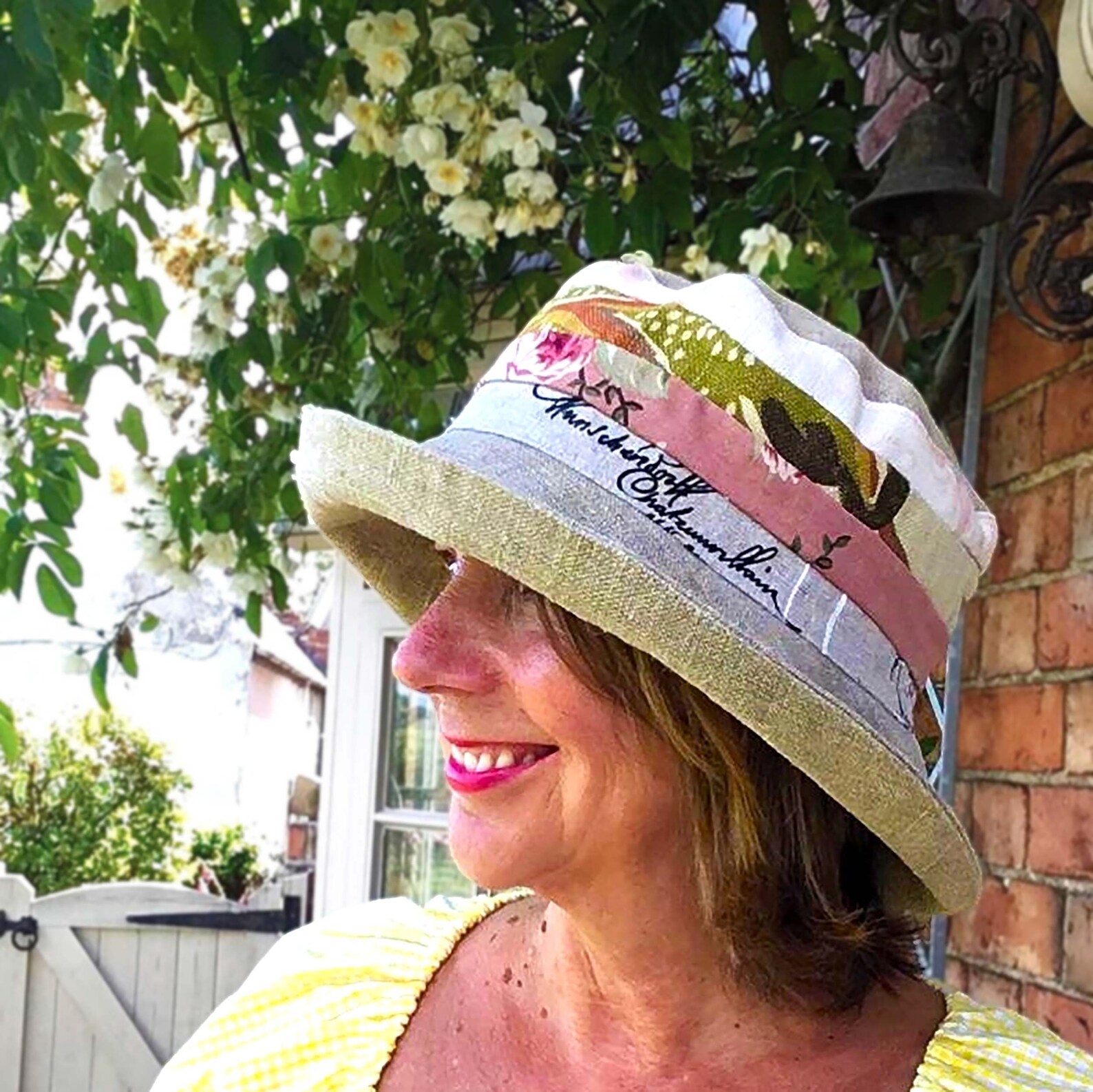 Ramie-Lined Breathable Lace Sun Hat