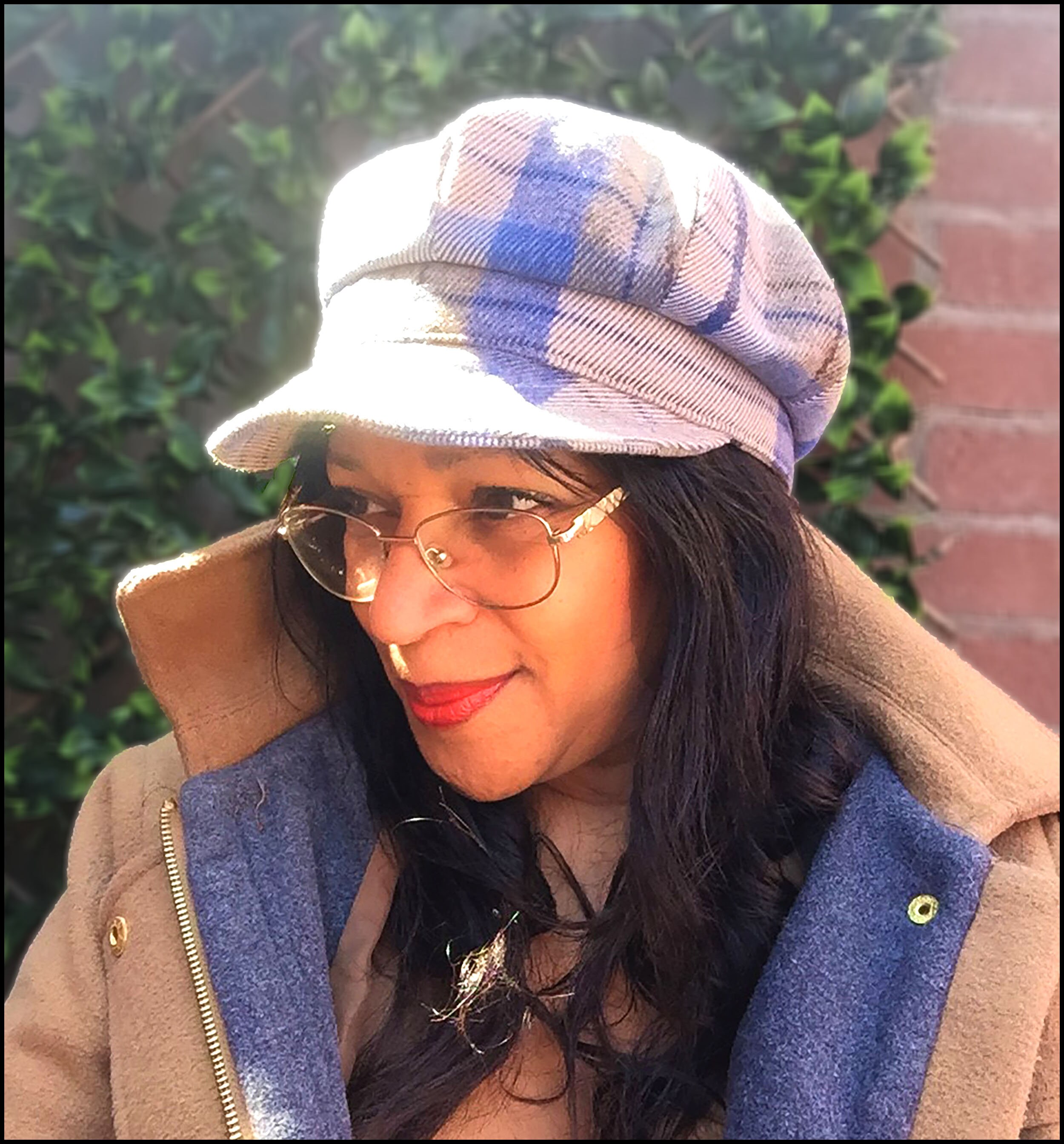 Rainproof Tartan English Flat Cap Baker 