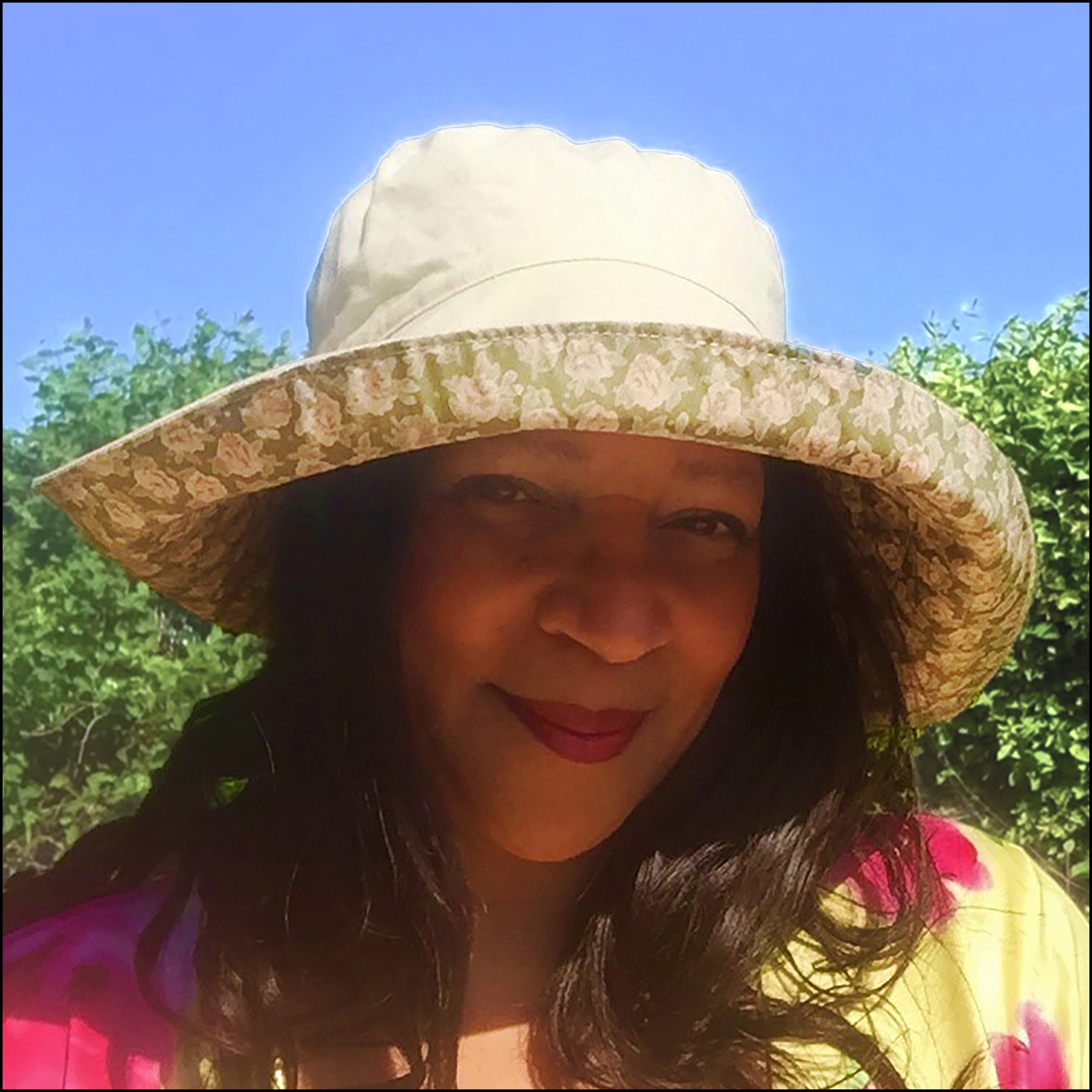 Cream Cotton Sun Hat 