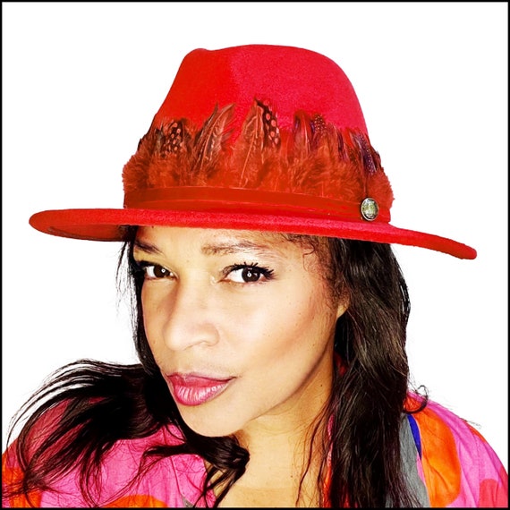Stylish Red Women\'s Hat Tori - Women main image 2