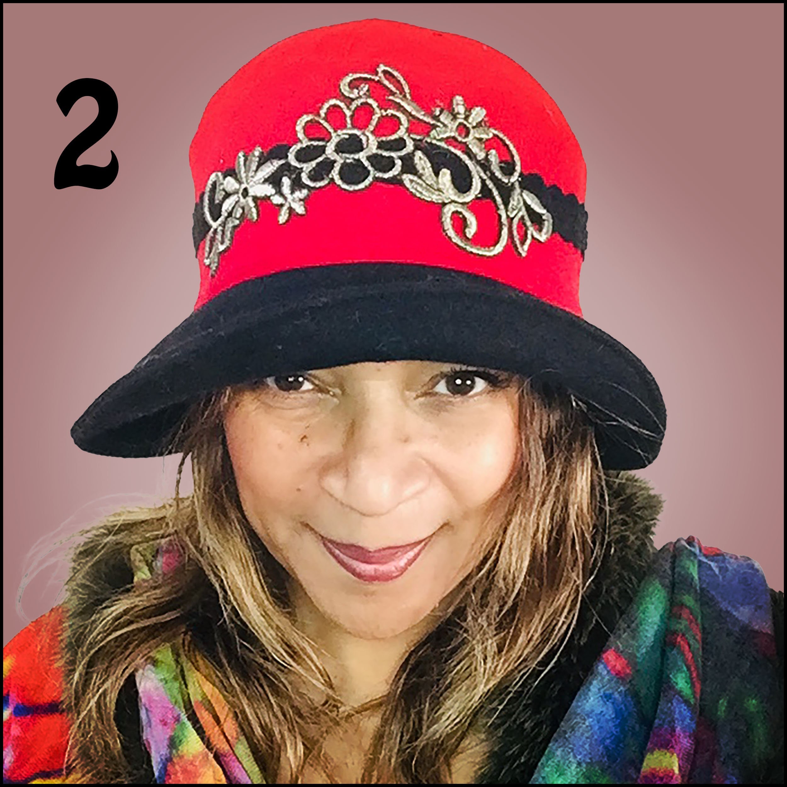 Downton Inspired 1920s Style Cloche Hat 