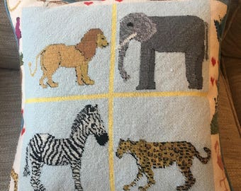 Bespoke Needlepoint Cushion