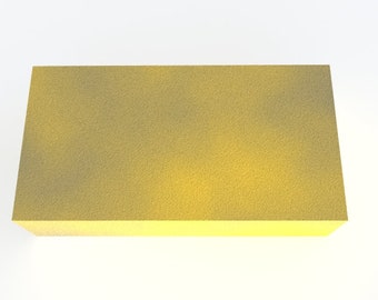 wax block #25-  gold metalic -encaustic art -  stockmar block - demar block - beeswax block -  encaustic art plus -  encaustic art supplies