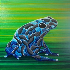 Blue Dart From 12 x12 Acrylic Print