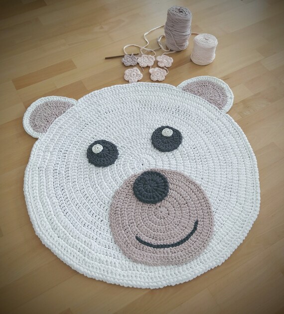 Gehakelter Teppich Baby Bar Etsy