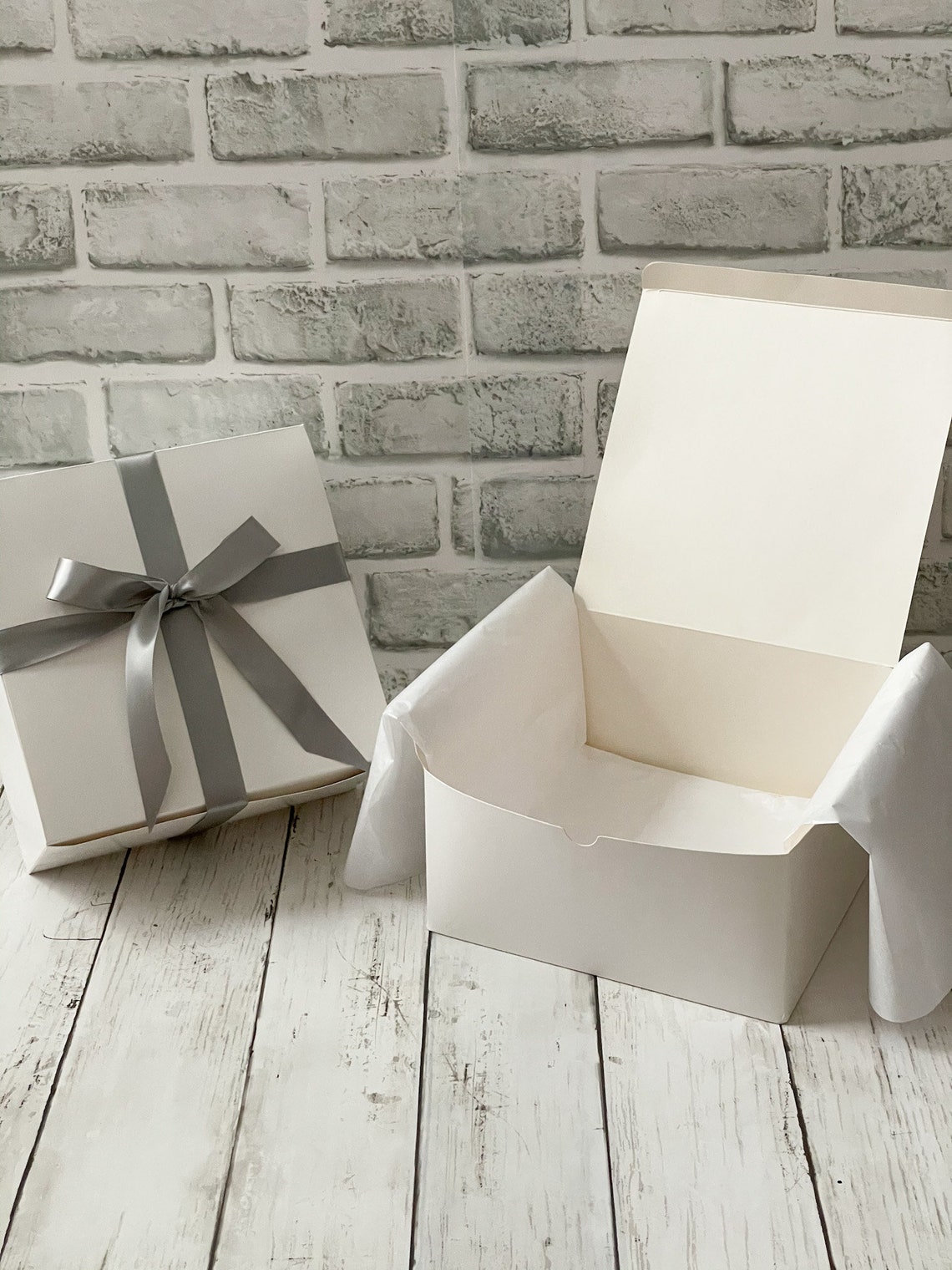 Blank Gift Boxes Empty Boxes Bridesmaids Boxes Flower Girl Etsy