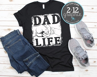 DAD Life | Men's Graphic Shirt | Fathers Day | Dad Tee | Father's Day | Manly Graphic T-Shirt | Comfy Graphic Tee