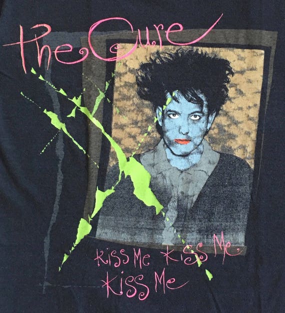 Vintage The Cure Kissing Tour 1987 Kiss me Concert