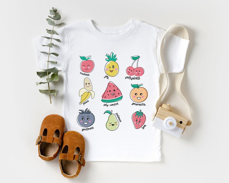 Cute Fruits of the Spirit Toddler Shirt - Christian Kids Clothing ...