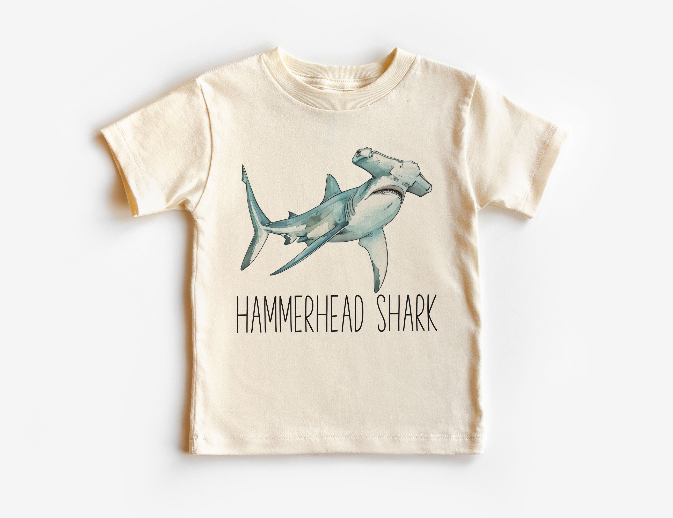 Hammerhead Shark Toddler Shirt - Cute Educational Shark Species