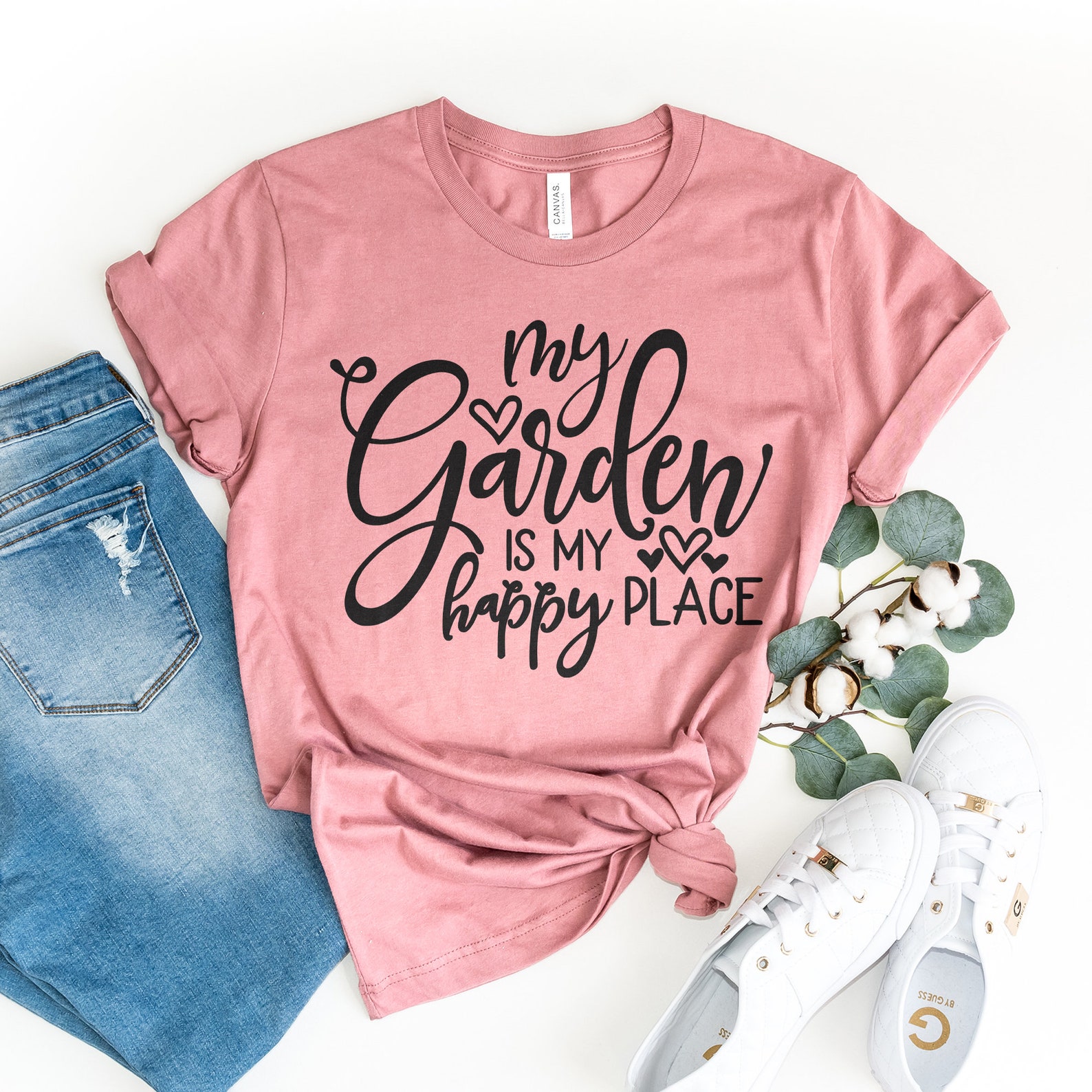 Gardening Shirts My Garden is My Happy Place Plants & Etsy