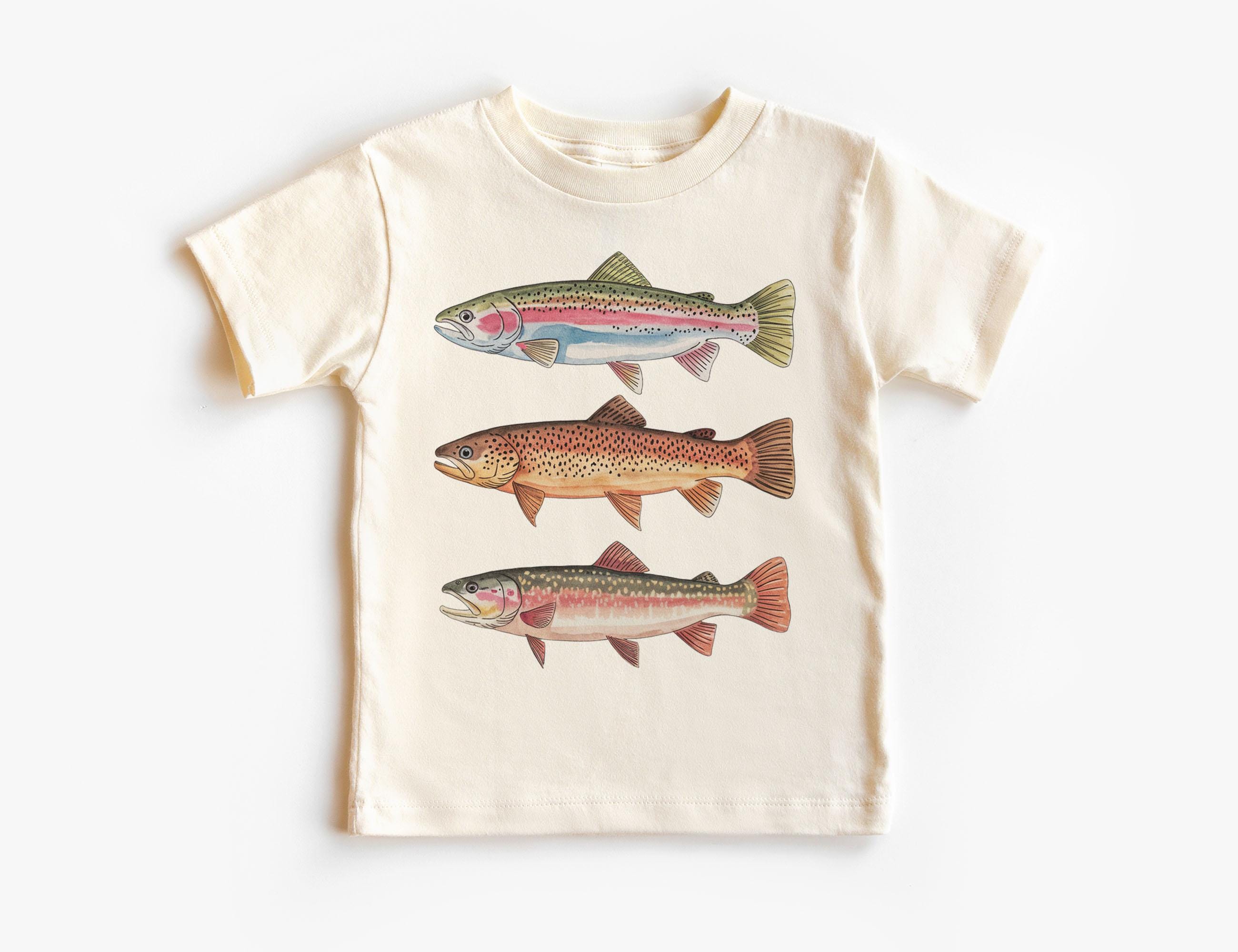 Brook Trout Tee - Etsy