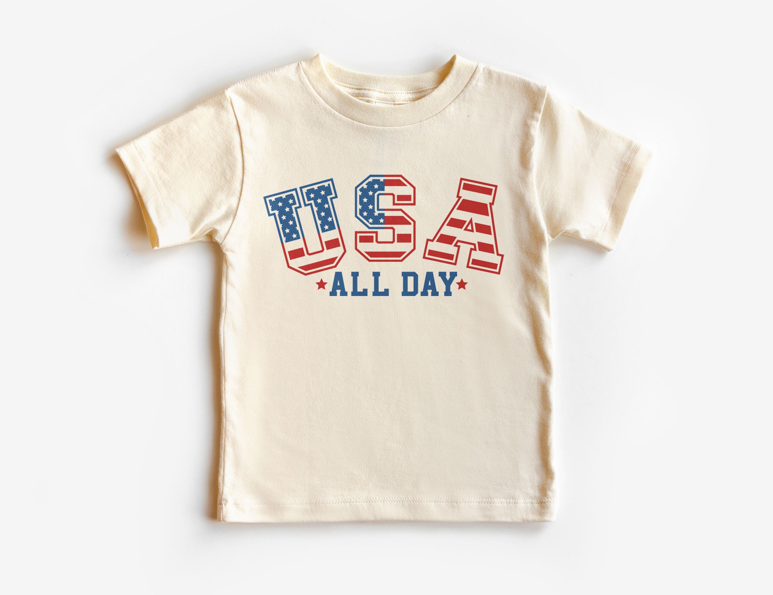 Tstars Dinosaur USA Flag Kids T-Shirt - 4th Of July Patriotic Shirt For Toddlers & Infants - View #5