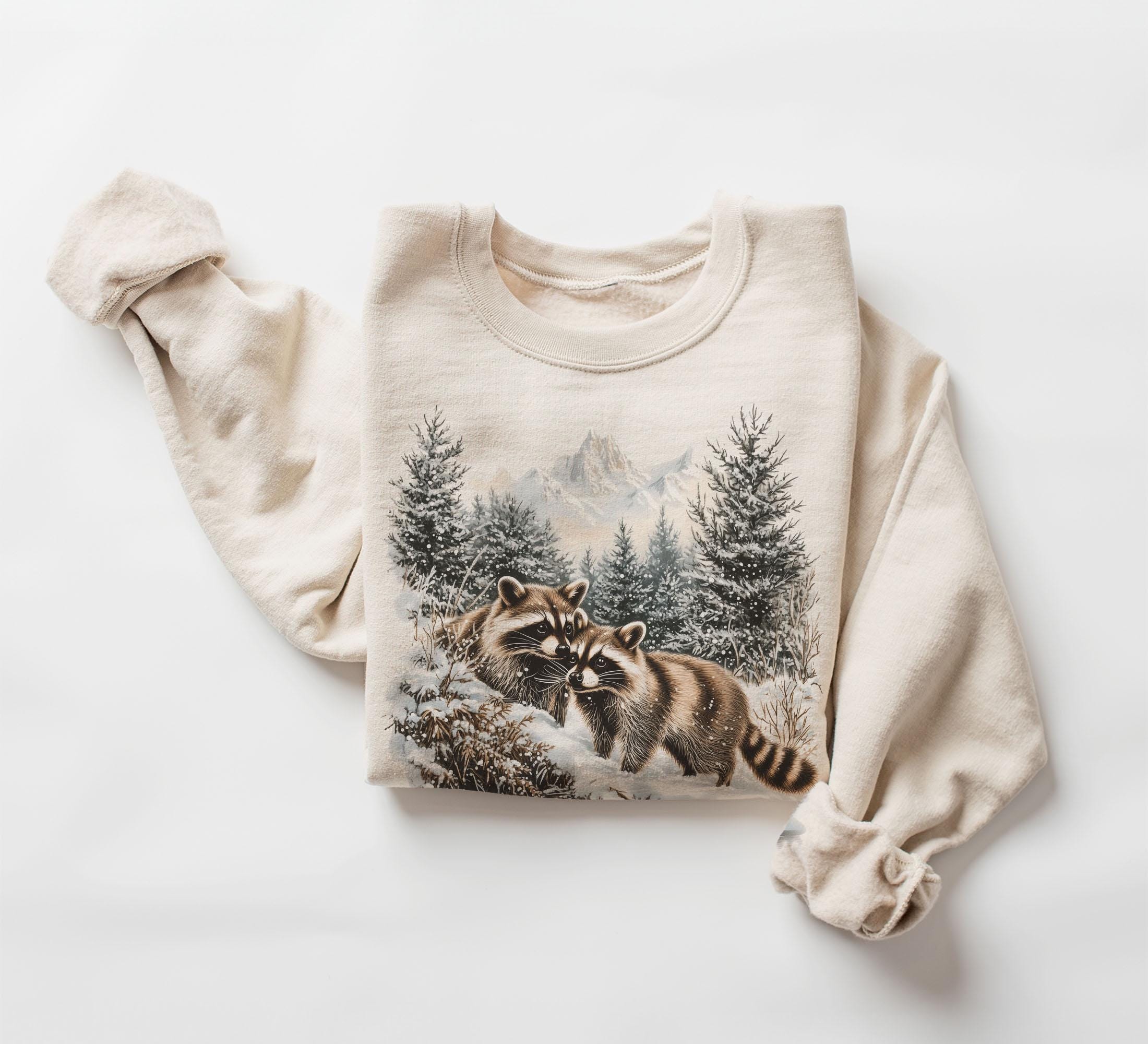 新品未使用CRIMIE RACCOON CREW NECK KNIT XL