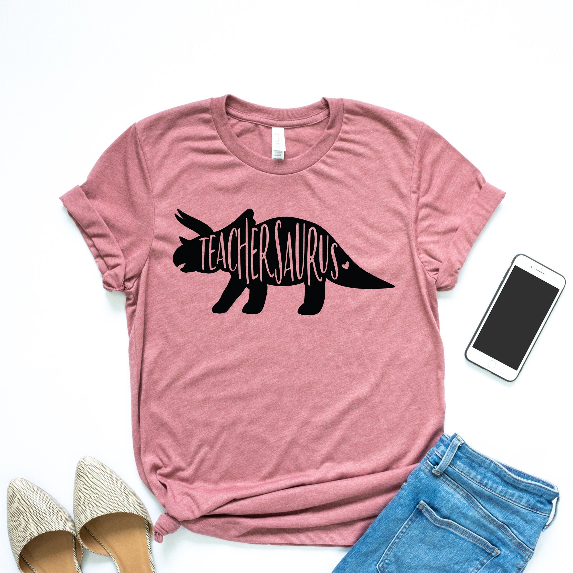 Teacher Dinosaur Shirt Teachersaurus 