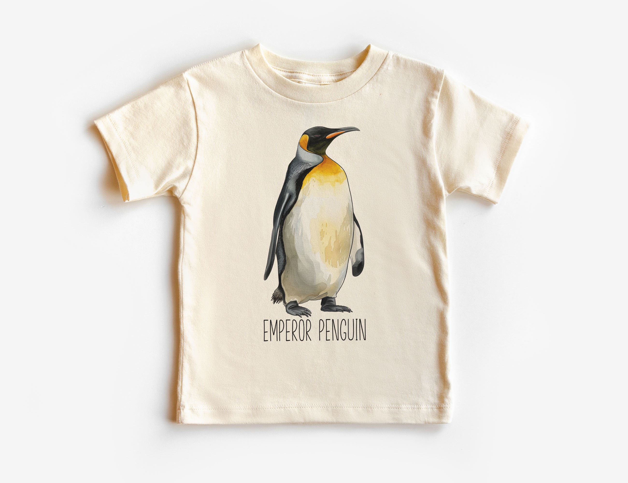 Emperor Penguin Toddler Shirt Cute Educational Penguin Species