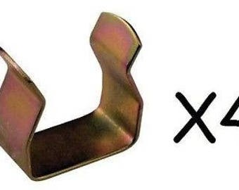 4 x New Divan Clips To Join Divan  Base - STRONG Metal BED CLIPS