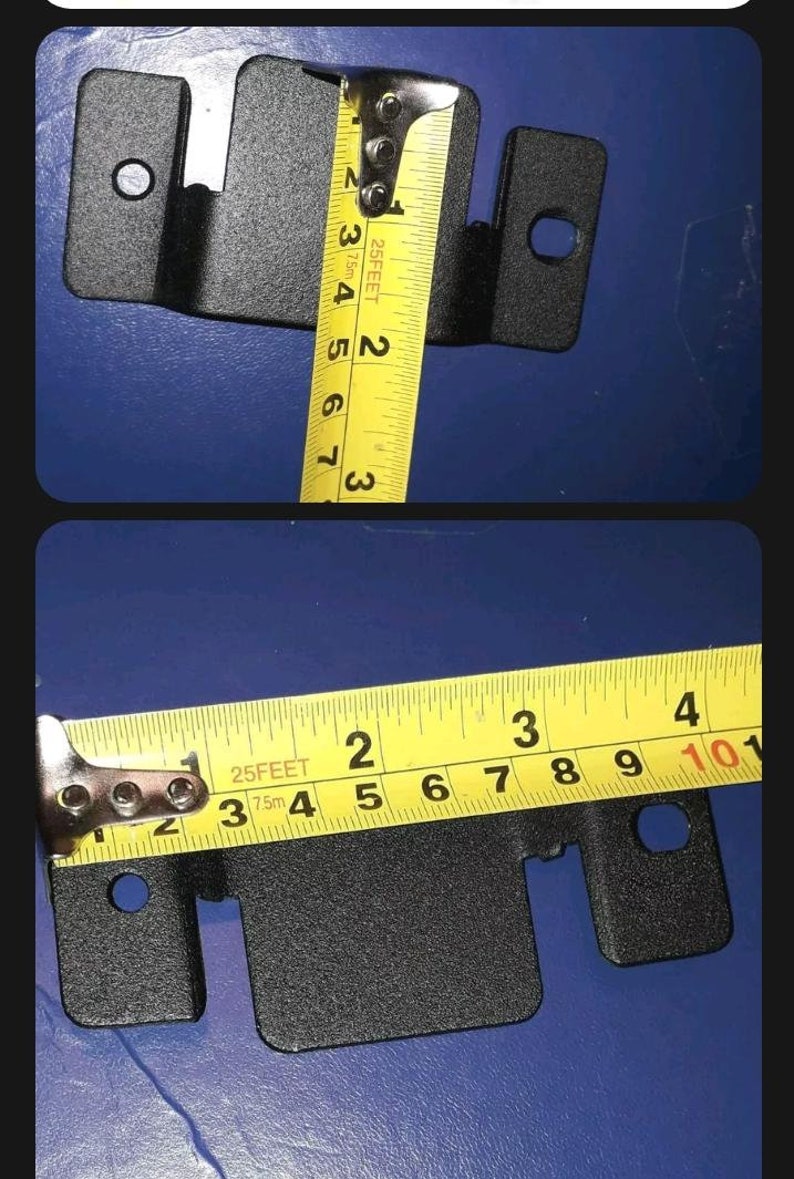 4 X Heavy Duty Interlocking Headboard Wall Bracket Clips Sliding Flush