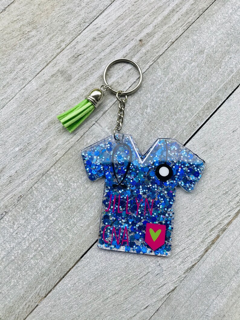 Glitter Scrub Life Keychain Scrub Life Keychain Acrylic Etsy