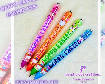 Påsktomte Glitter Gelpenna | Påfyllningsbar Inkjoy, Personlig Gåva