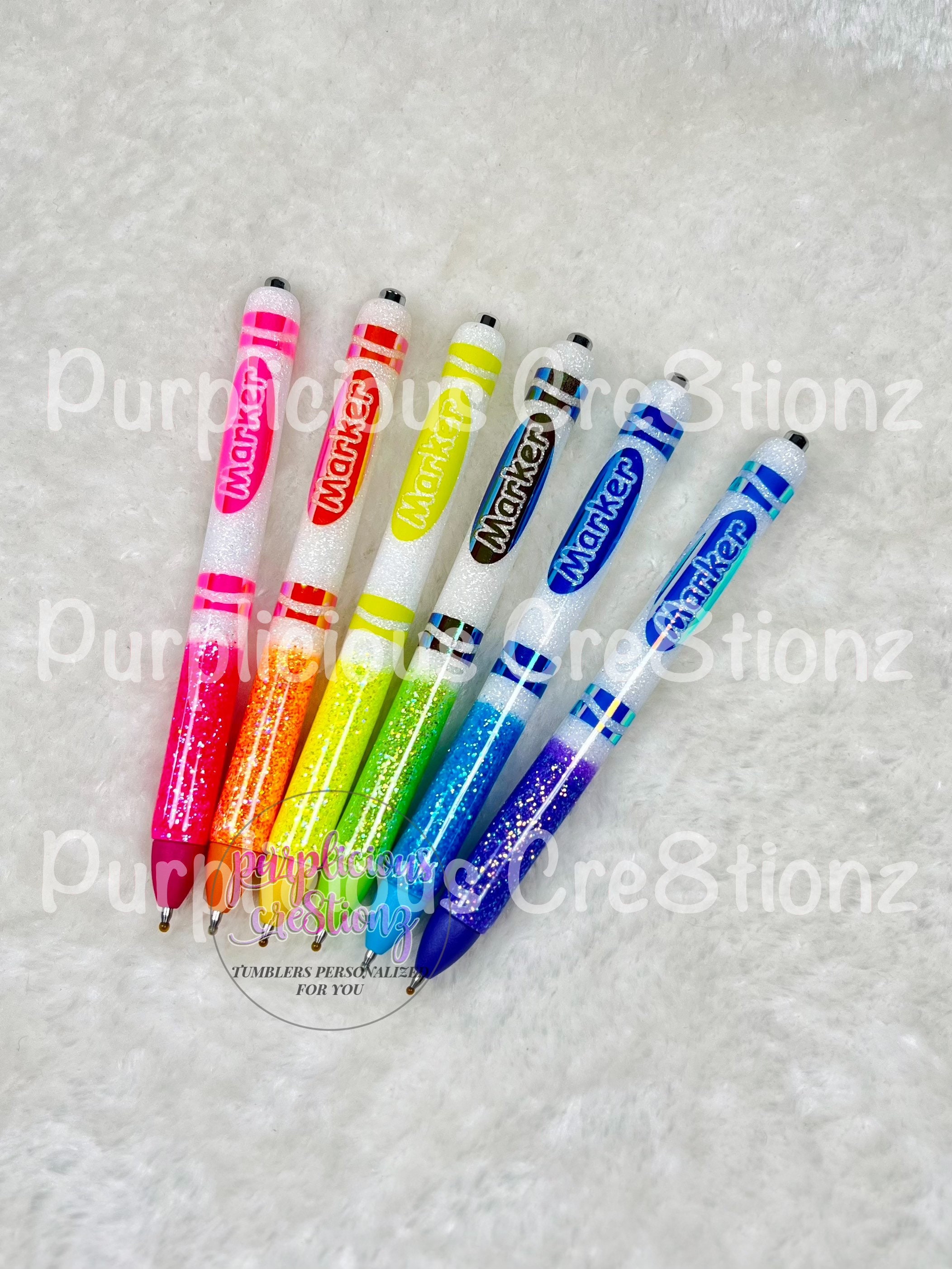 Metallic Marker, Dry Erase Marker, Chalk Ink Marker Pen, Glass Marker, Wet  Erase Markers, 8 Pack Markers 