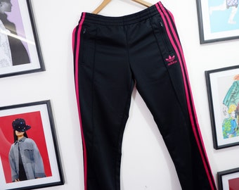 adidas straight leg tracksuit bottoms