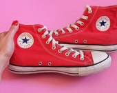 Vintage Mens Color High Top All Star Sneaker Classic The Chuck Taylor Womens Retro Trainers Runners Size EU 44 UK 10 Street Wear Icon Shoes
