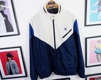 Vintage 90s Jacket, 80s DUNLOP Windbreaker, Mod Fashion