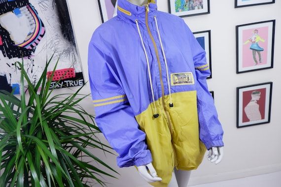 Mustard yellow clearance windbreaker