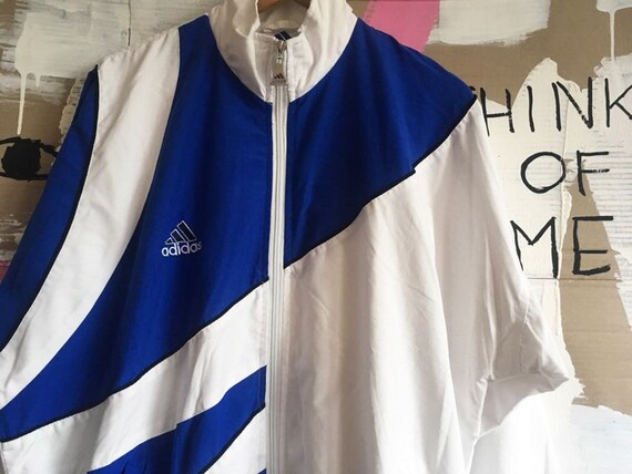 mens adidas jacket with logo on back