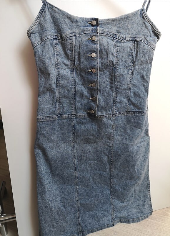 Vintage Women's Summer Jean Denim Dress Size M Full - Etsy UK