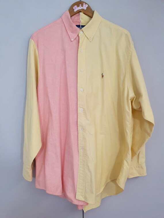 vintage, men's, reworked Ralph Lauren shirt, coll… - image 3