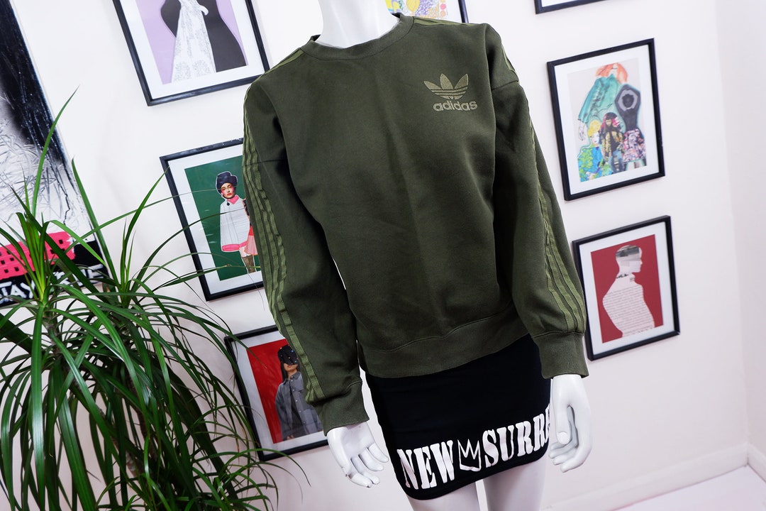 adidas khaki jumper