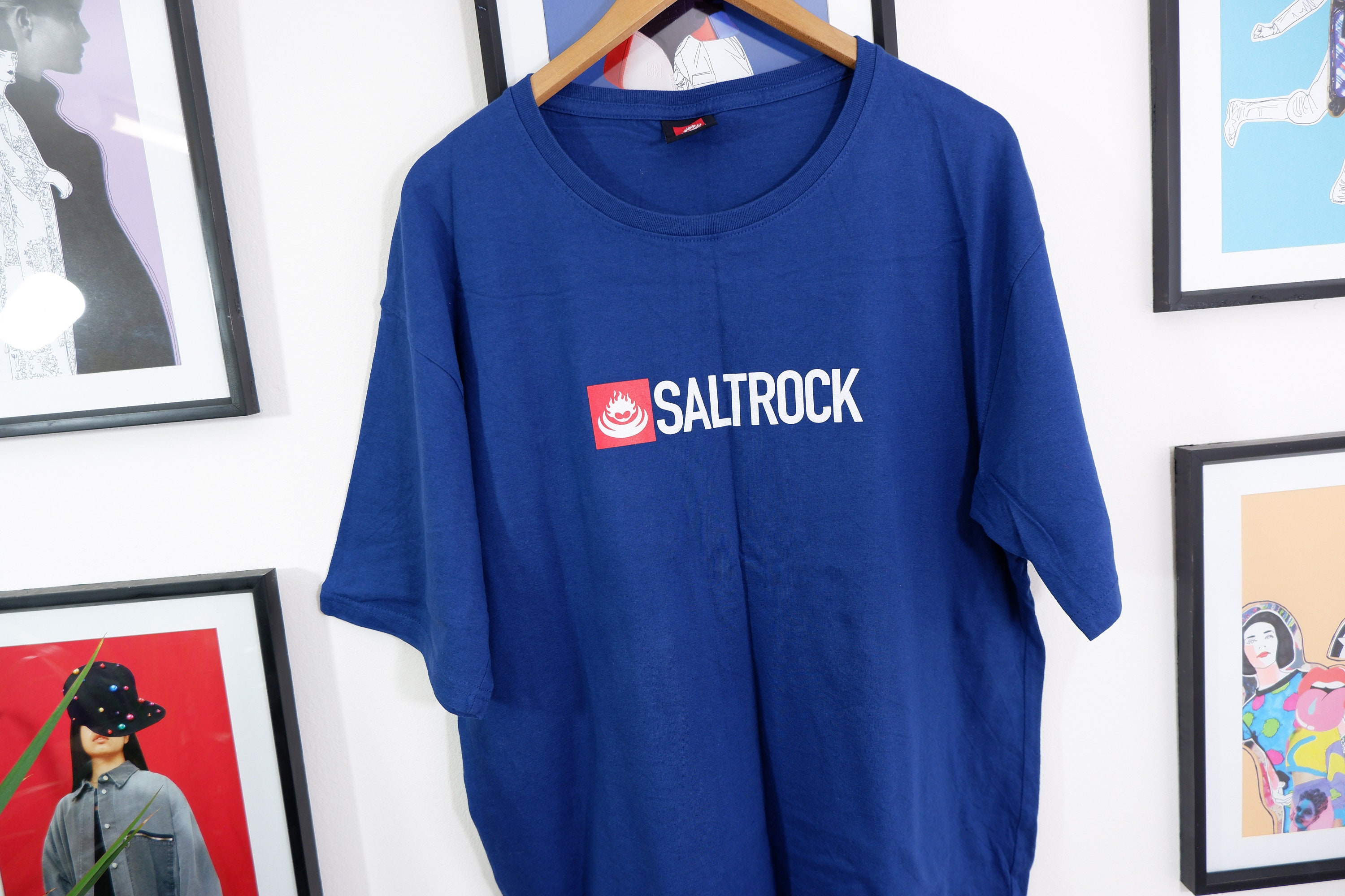 Beautiful Vintage Men's Saltrock Tshirt Cotton Size Etsy