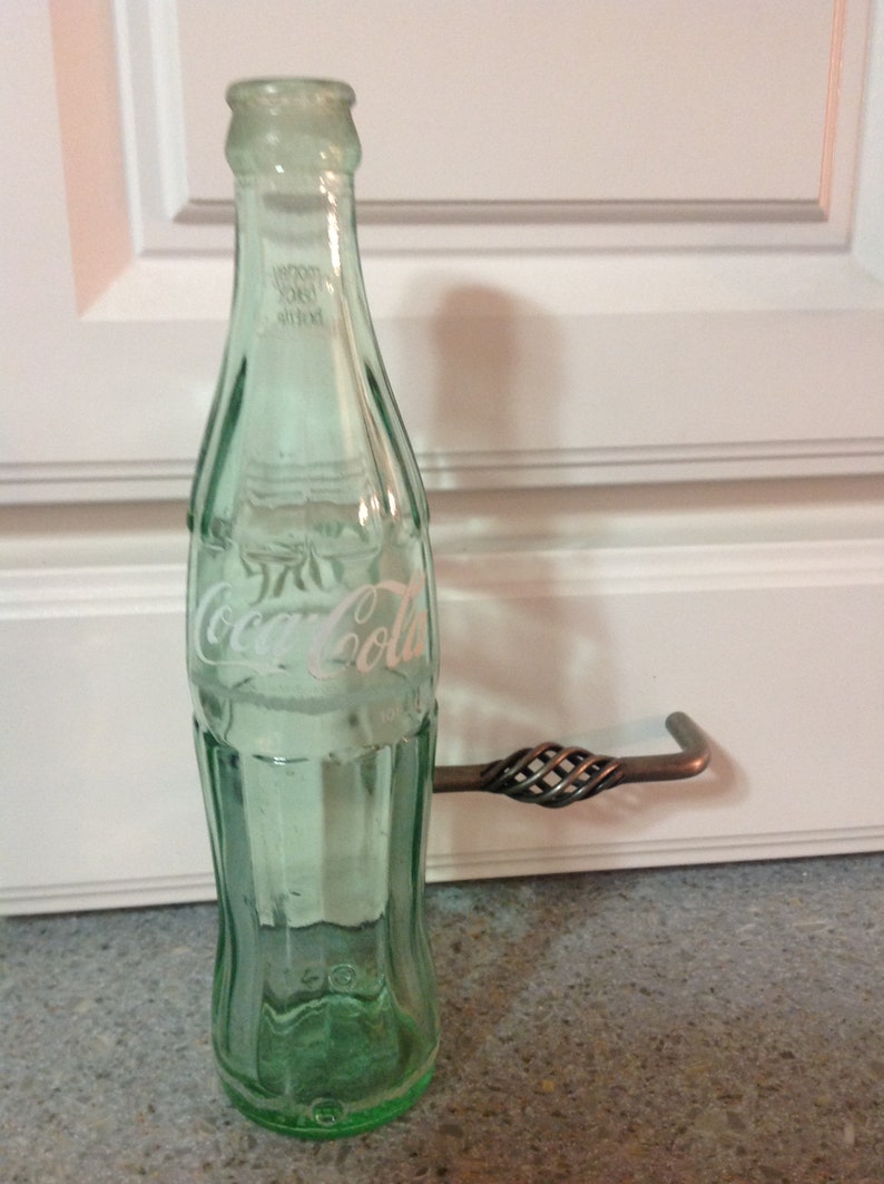 Vintage Cocacola Empty Bottle With Lid, Coke Bottle, 10oz Size, Money