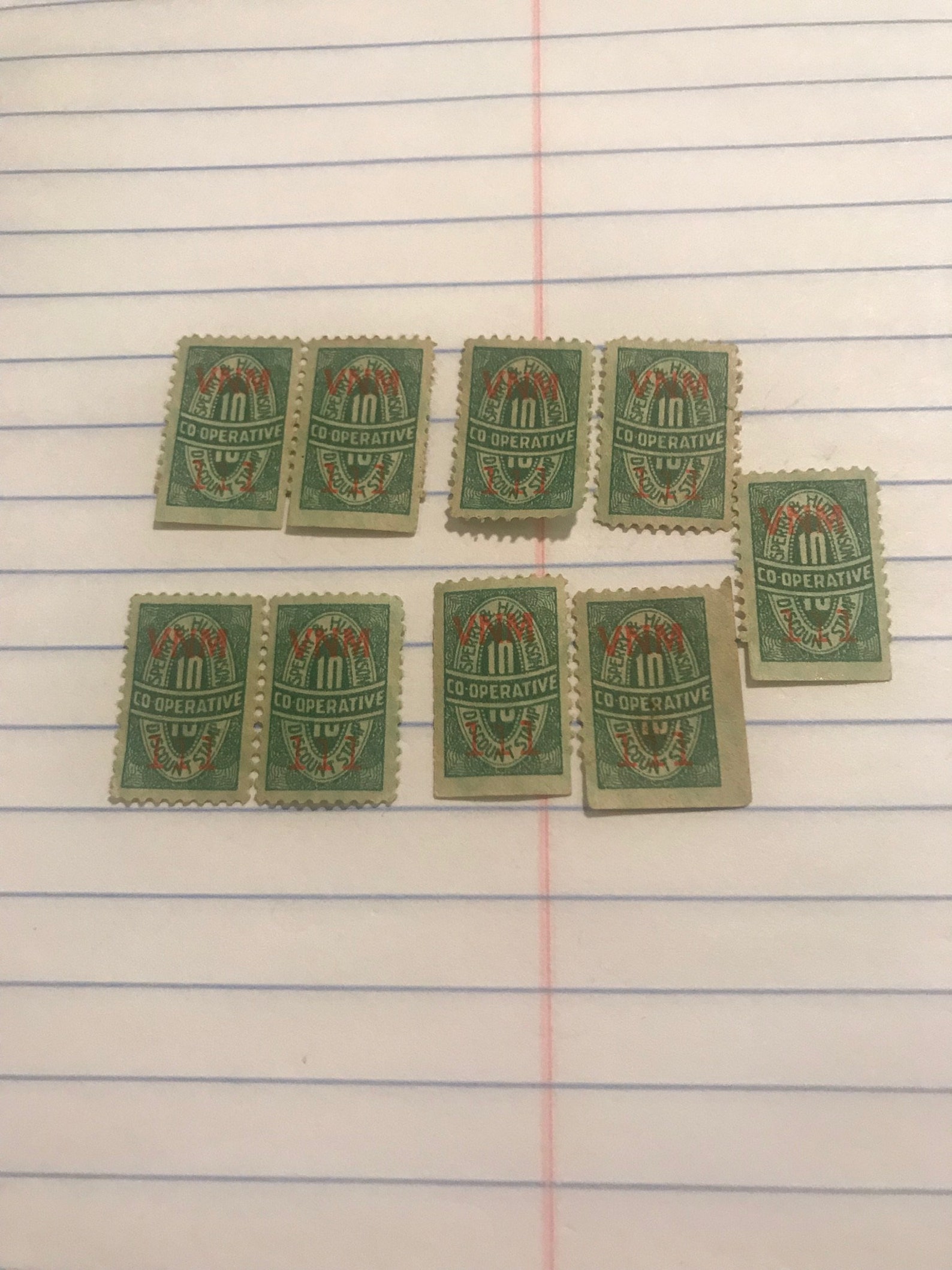 Vintage Authentic Sperry and Hutchinson Green Stamps S&H Etsy