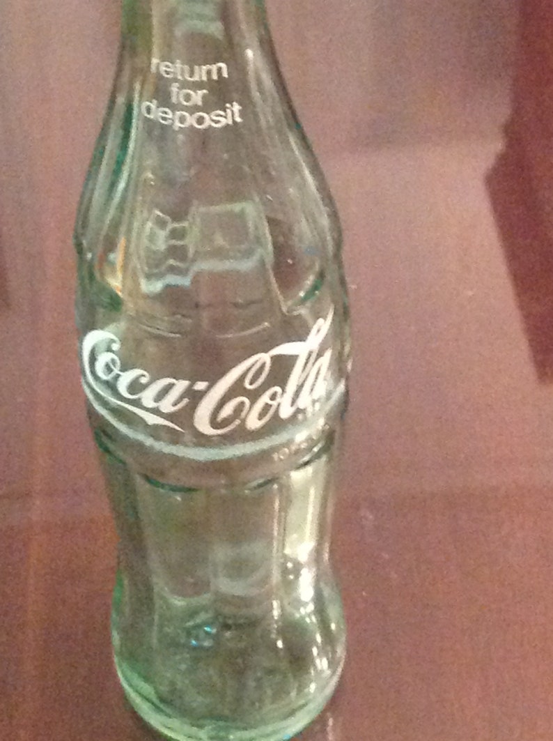 empty coca cola plastic bottle
