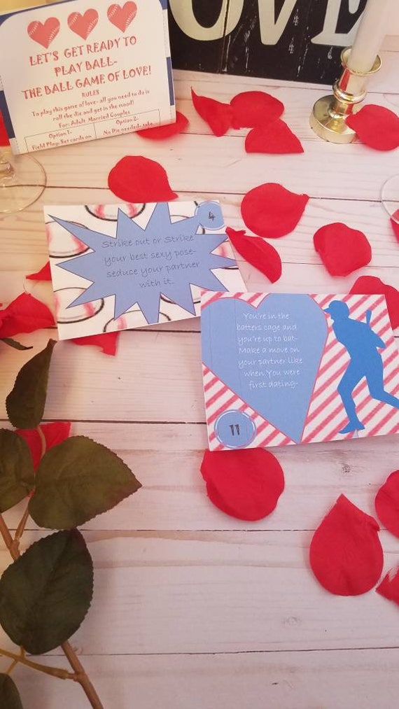 The Baseball Game Of Love Bedroom Game The Object Of Game Is To Get To All The Bases Lots Of Fun Foreplay Flirting And Baseball Theme