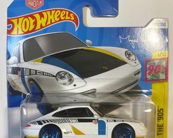 Hot Wheels 1996 Porsche Carrera | 1:64 Diecast Collectible | Classic Sports Car for Enthusiasts and Collectors