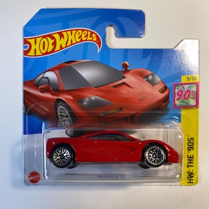Hot Wheels McLaren F1 | 1:64 Diecast Collectible Supercar | Iconic Rare Model for Car Enthusiasts and Collectors