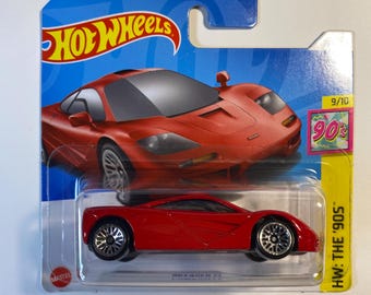 Hot Wheels McLaren F1 | 1:64 Diecast Collectible Supercar | Iconic Rare Model for Car Enthusiasts and Collectors