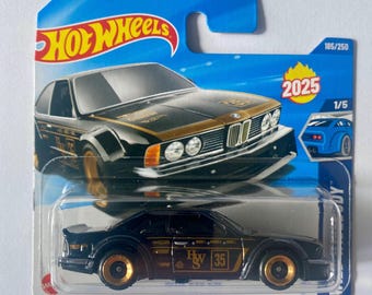 Hot Wheels BMW 635 CSi – 1:64 Diecast Classic Coupe | Vintage BMW Collectible Toy for Display or Gift
