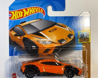Hot Wheels Lamborghini Huracán Sterrato | 1:64 Diecast Off-Road Superbil | Sällsynt samlarobjekt för entusiaster och samlare