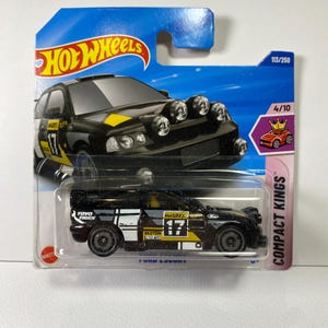 Hot Wheels Ford Escort – 1:64 Diecast Rally Car | Classic Ford Collectible Toy for Display or Gift