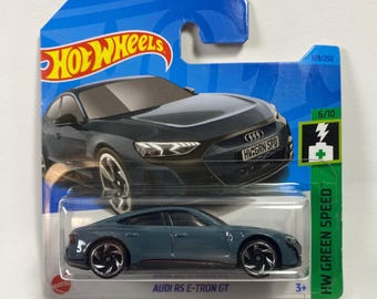 Hot Wheels Audi RS e-tron GT | 1:64 Diecast Collectible | Rare Electric Sports Car for Enthusiasts and Collectors